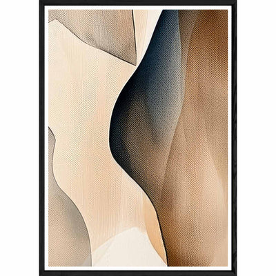 Tableau design avec cadre noir – Taille 32x42