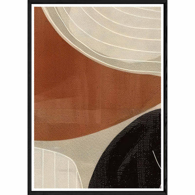 Tableau design avec cadre noir – Taille 32x42