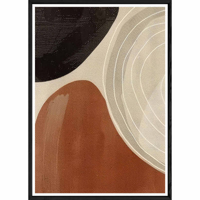 Tableau design avec cadre noir – Taille 32x42