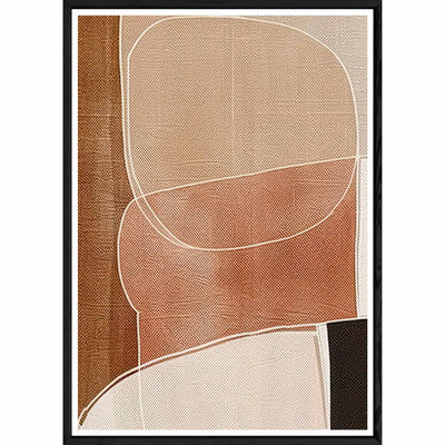 Tableau design avec cadre noir – Taille 32x42