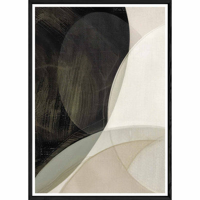 Tableau design avec cadre noir – Taille 32x42