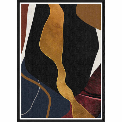Tableau design avec cadre noir – Taille 32x42