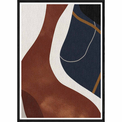 Tableau design avec cadre noir – Taille 32x42