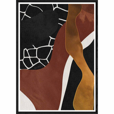 Tableau design avec cadre noir – Taille 32x42
