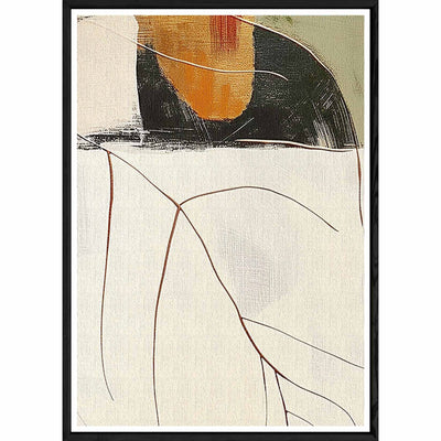 Tableau design avec cadre noir – Taille 32x42