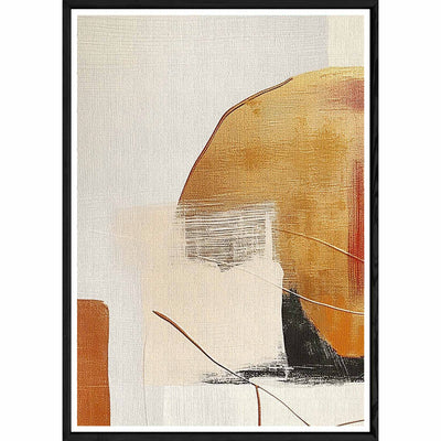 Tableau design avec cadre noir – Taille 32x42