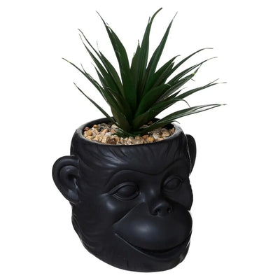 Plante artificiel pot singe noir H20