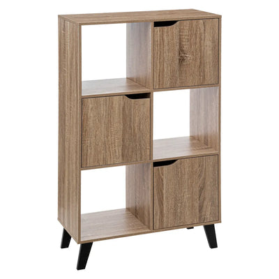 Etagère en bois 6 cases H113