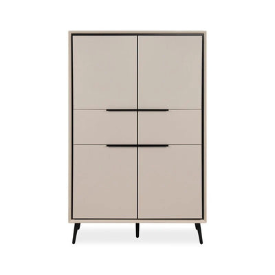 Buffet beige porte en biseau 140X90 – Fabriqué en Europe
