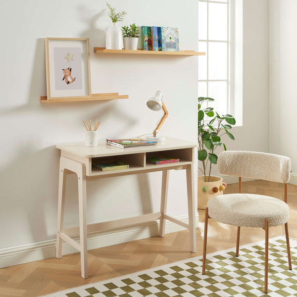 Escritorio infantil beige 90 cm