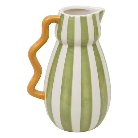 Vase en céramique vert H22