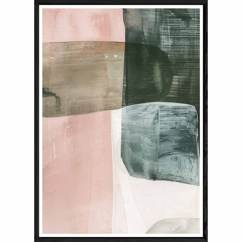 Tableau design avec cadre noir – Taille 32x42