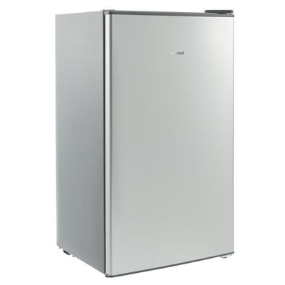 HYUNDAI - Réfrigérateur table top 88L gris avec porte reversible et freezer 10L
