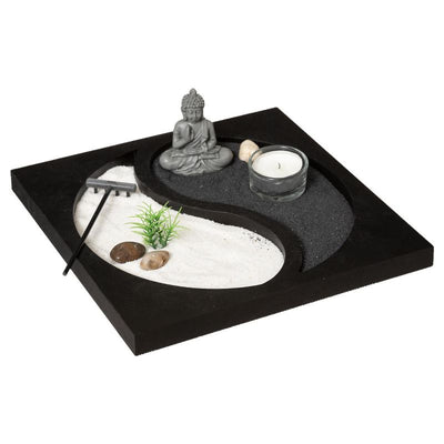 Jardin zen yin yang 24x24