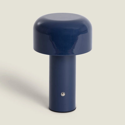 Lampe usb champignon bleu navy H21