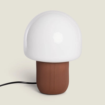 Lampe ultra design terracotta H25