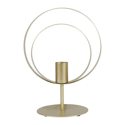 Lampe en métal dorée H35