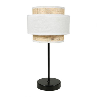 Lampe sur pied en rotin H43