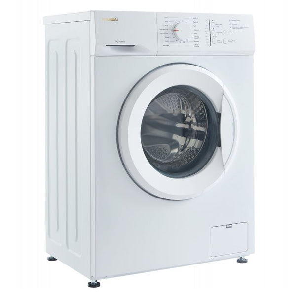 Lavadora de carga frontal - Blanca HYUNDAI 7 kg 1200 rpm