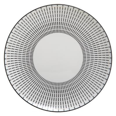 Assiette à repas en faïence D27