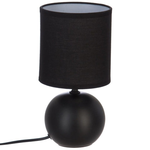 Lampe en céramique noir H25