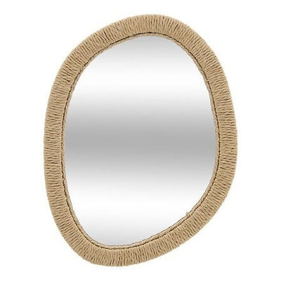 Miroir art déco en bois H40