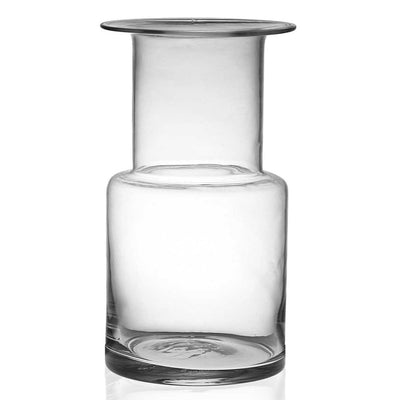 Vase en verre transparent H24