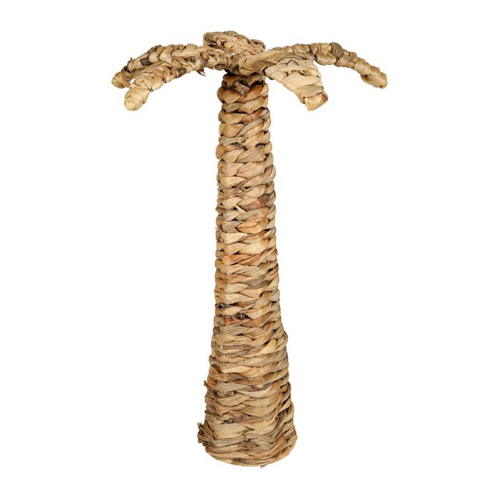 Palmier en rotin naturel H39