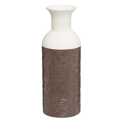 Vase bouteille Marron H25