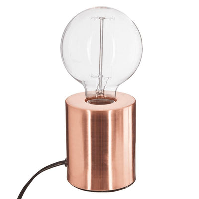 Lampe tube cuivre en métal H10