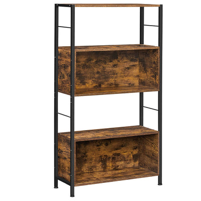 Etagère en bois et métal H148