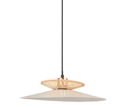 Suspension ultra design en rotin