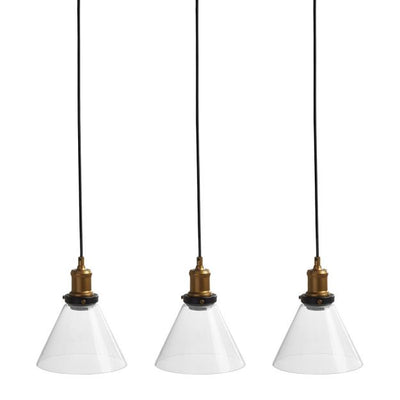 Suspension triple cordon en métal L69