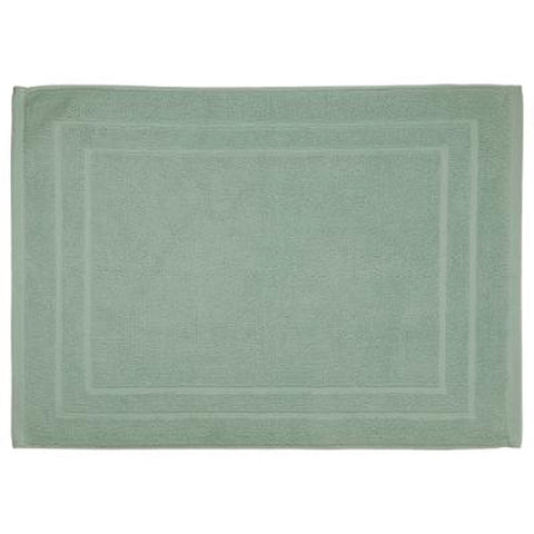 Tapis de salle de bain vert d'eau