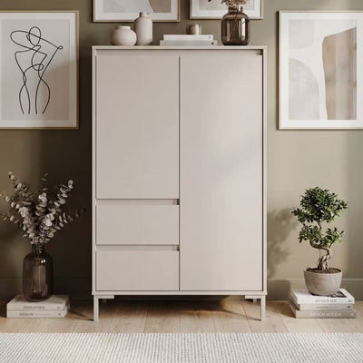 Buffet en bois beige H139