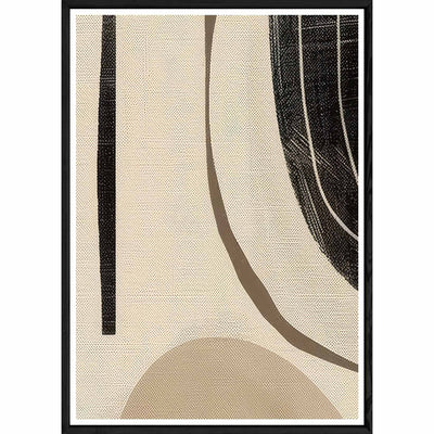 Tableau design avec cadre noir – Taille 32x42