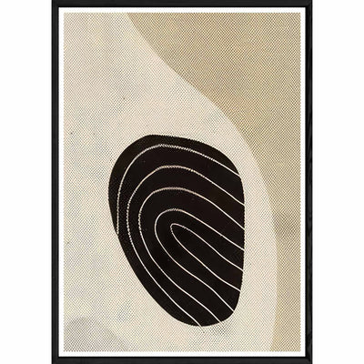 Tableau design avec cadre noir – Taille 32x42