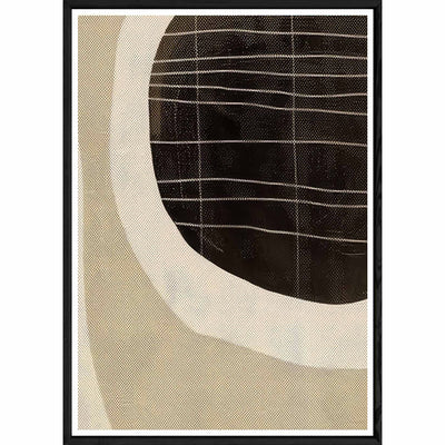 Tableau design avec cadre noir – Taille 32x42