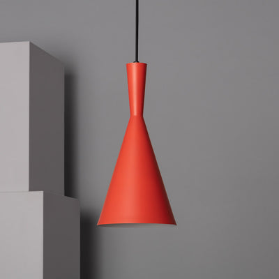 Suspension en métal Terracotta Art déco H40