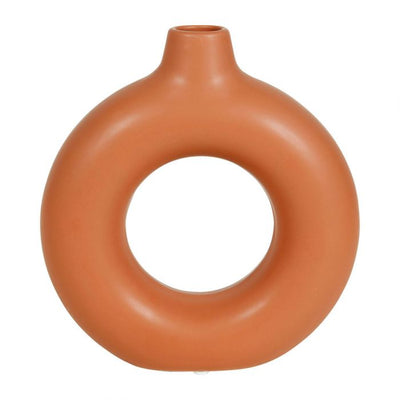 Vase en céramique terracotta H30