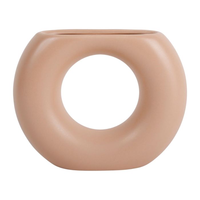 Vase en porcelaine art déco nude L18