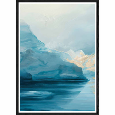 Tableau design avec cadre noir – Taille 32x42