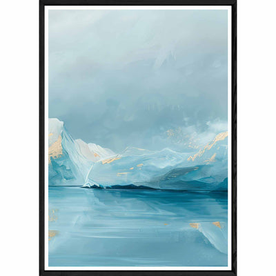Tableau design avec cadre noir – Taille 32x42