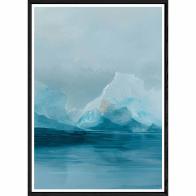 Tableau design avec cadre noir – Taille 32x42