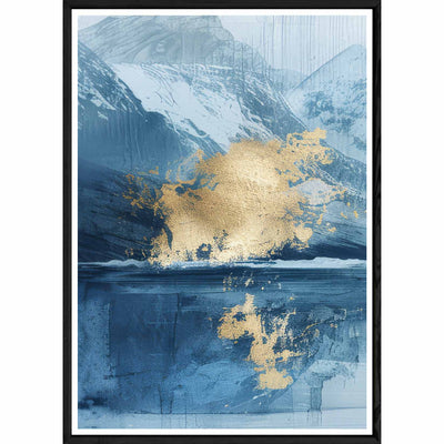 Tableau design avec cadre noir – Taille 32x4