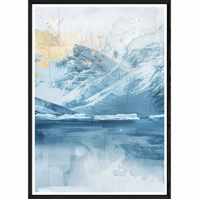 Tableau design avec cadre noir – Taille 32x42