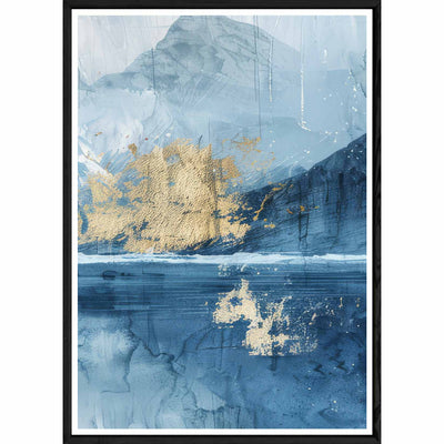 Tableau design avec cadre noir – Taille 32x42